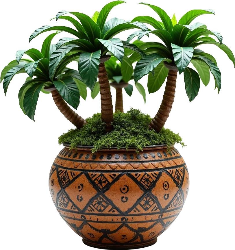 Tropical Potted Plants